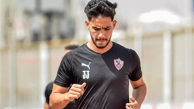 حسام أشرف يشارك فى التدريبات الجماعية للزمالك