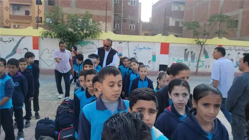 مدير تعليم المنوفية يتابع مدارس إداراتى قويسنا وتلا