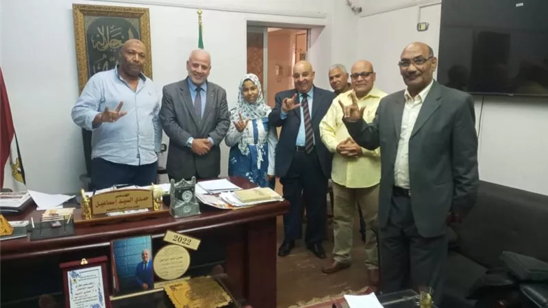 تكريم الاوائل في مسابقة التربية الفنية بمحافظة المنيا