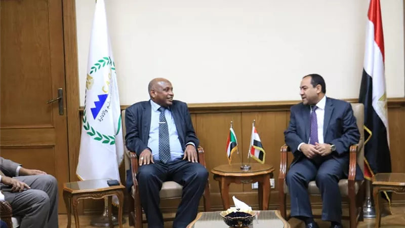 رئيس التنظيم والإدارة يبحث مع وزير شؤون مجلس الوزراء السوداني سبل التعاون