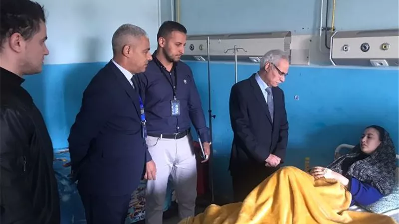 جامعة بدر تطمئن على حالة طلاب حادث إصطدام أتوبيس الشرقية.. بالأسماء
