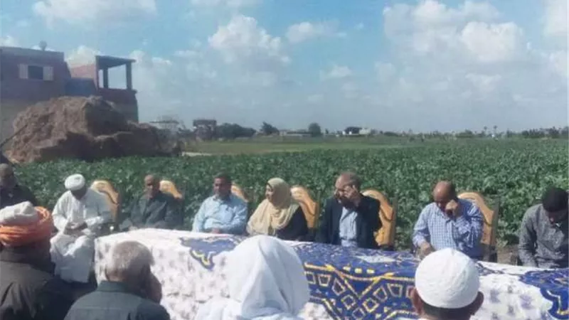 ندوة إرشادية عن زراعة محصول بنجرالسكر بمنشأة أبوعمر