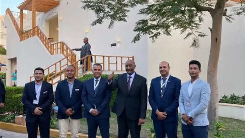 رئيس دولة السودان يشيد بحسن الضيافة بفنادق شرم الشيخ