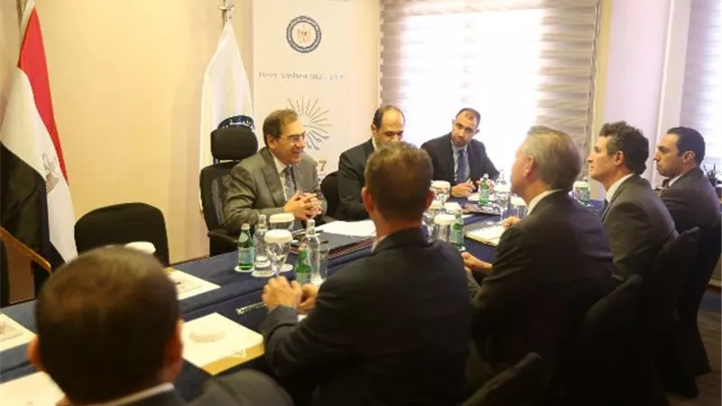 وزير البترول يلتقي رئيس 