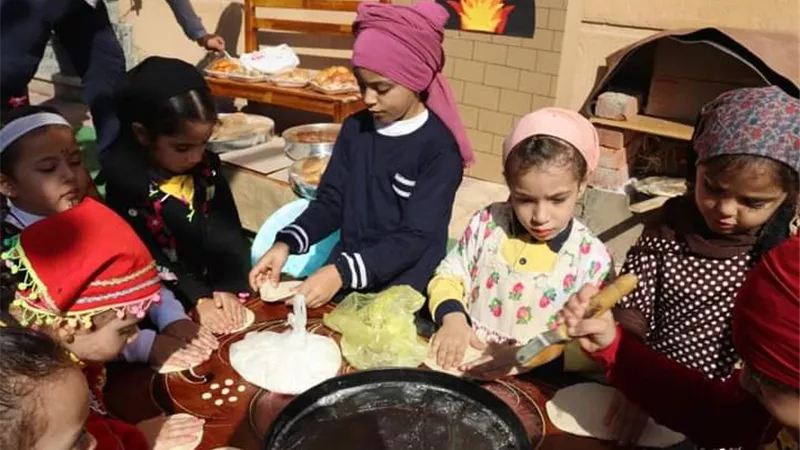 مدارس منارة بدر احتفلت بالبيئة الريفية .. صور