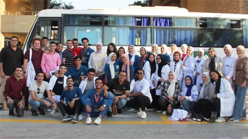 جامعة بدر تنظم حملة للتبرع بالدم بالتعاون مع EPSF بكلية الصيدلة..صور