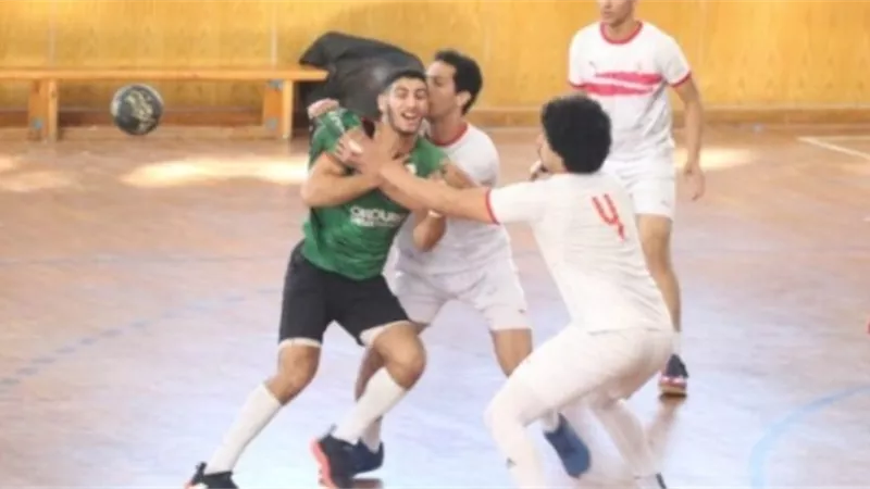 مرتبط يد 2004 بالزمالك يهزم البنك الأهلى فى الدورى