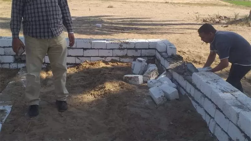 استكمالا لأعمال النظافه وصيانة اعطال الكهرباء و رفع 105طن مخلفات