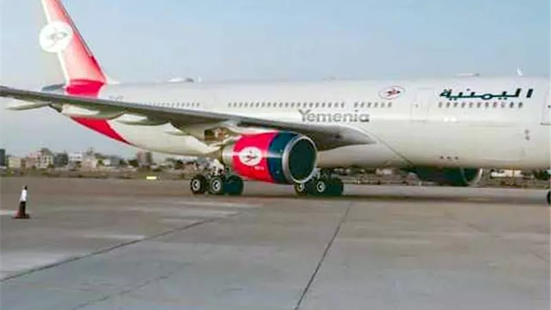 سرب طيور داخل محرك طائرة