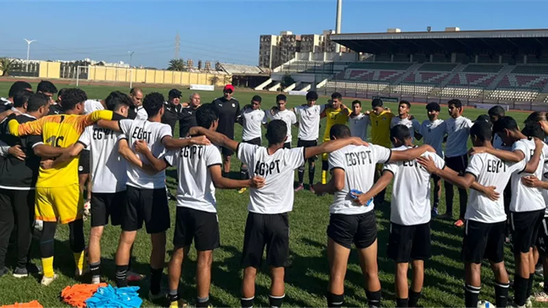استعدادا للمغرب.. محاضرة تحفيزية ومران خفيف لمنتخب الناشئين