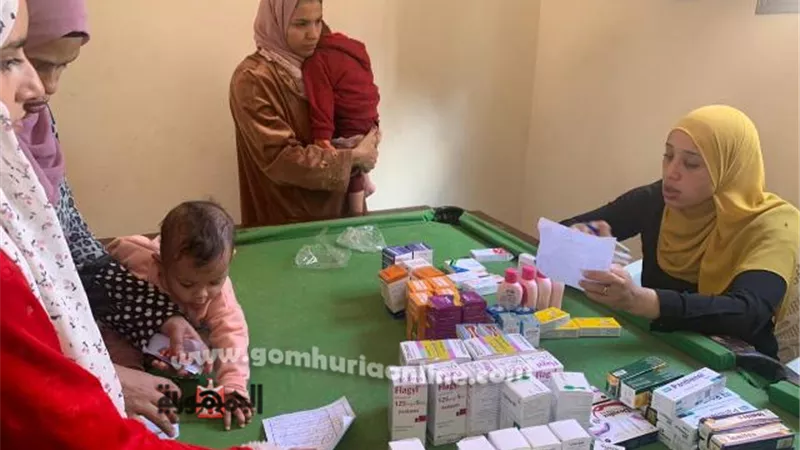 ٦٥٩ مستفيد من مشروع جامعة السادات التنموي بقرية كفر شبرا زنجي