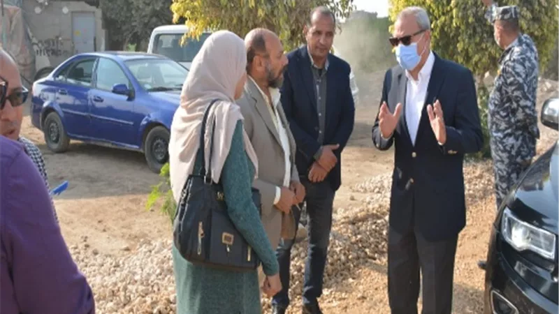 محافظ القليوبية يتفقد المشروعات الجاري تنفيذها بالقناطر الخيرية