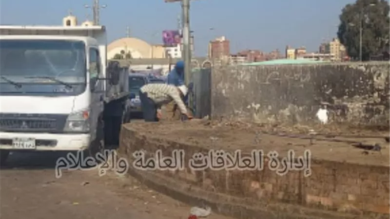 تكثيف أعمال النظافة بحي ثان الإسماعيلية