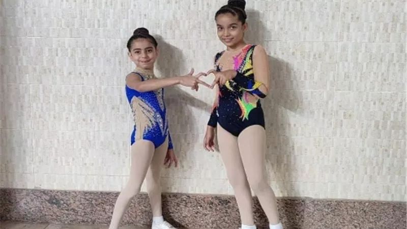 الذهبية والفضية لفراشات الجمباز الايروبك بمركز شباب بنها بالقليوبية