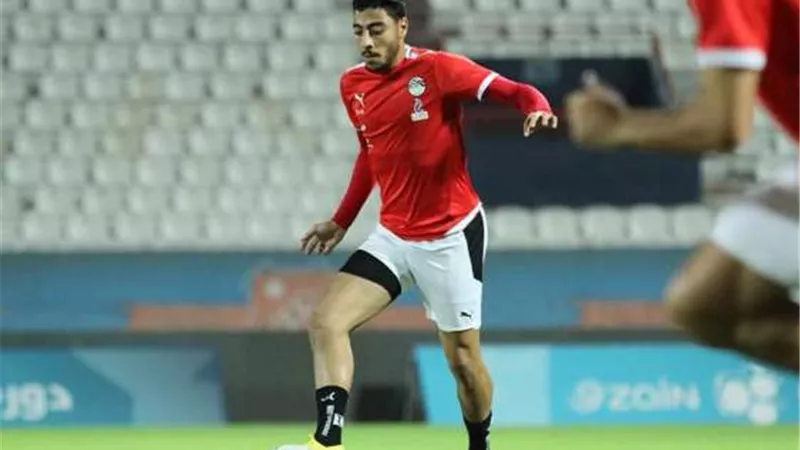 منتخب مصر يخوض تدريبه الأول باستاد الكويت استعدادًا لودية بلجيكا