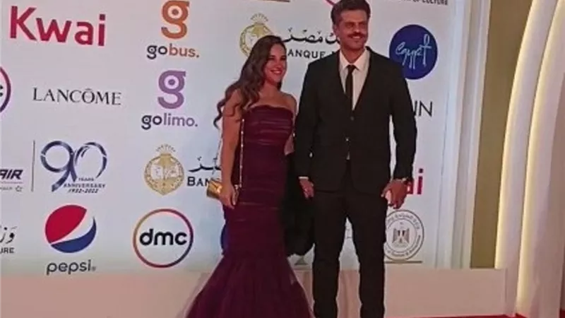 الظهور الاول لـ شيرى عادل وزوجها طارق صبرى بعد الزواج