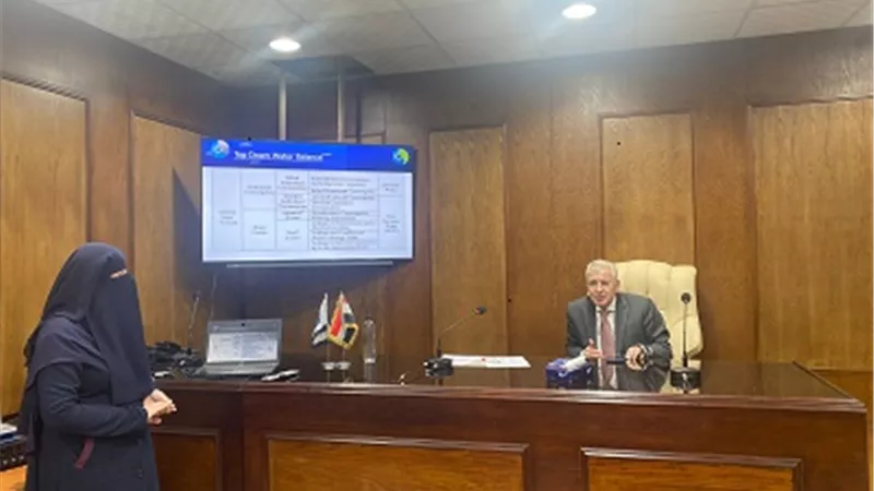 رئيس مياه القليوبية يوجه بضرورة توحيد إجراءات العمل لتقليل الفاقد