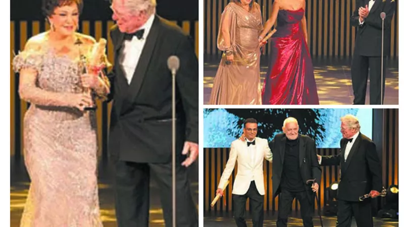 المكرمون فى مهرجان القاهرة السينمائي يتحدثون لـ 