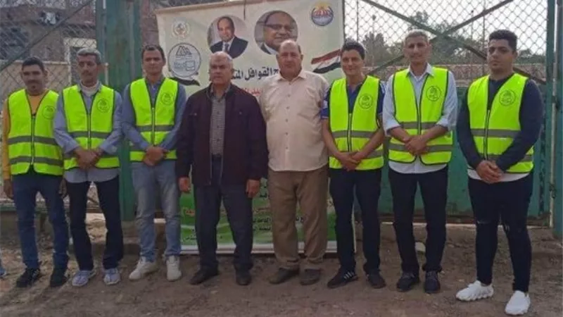 جامعة السادات تنظم قافلة طبية تخصصية بقرية مصطاي بقويسنا