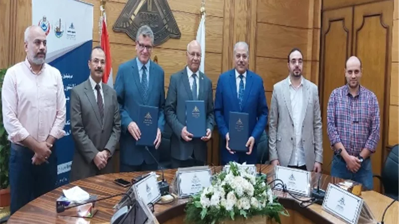 جامعة بنها توقع برتوكول تعاون مع مديرية الشئون الصحية بالقليوبية