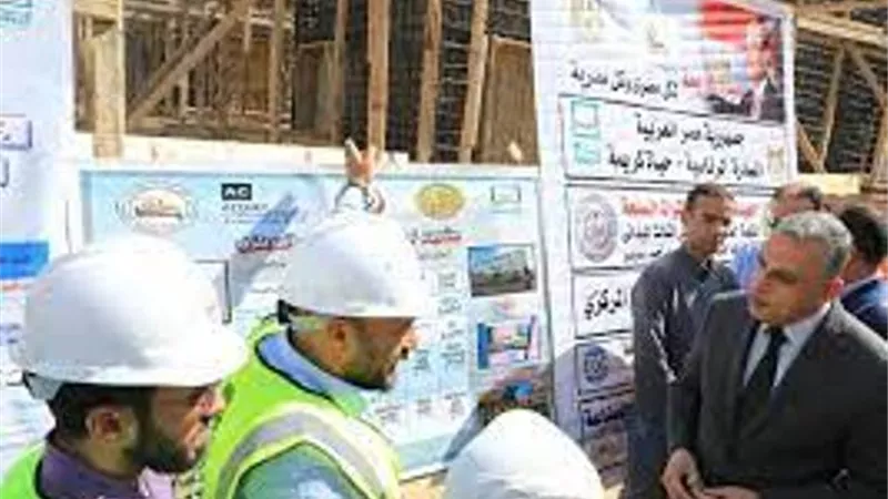 محافظ سوهاج يتفقد أعمال إنشاء مستشفى المراغة المركزي
