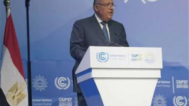شكري يؤكد أهمية تعاون كافة الأطراف في 