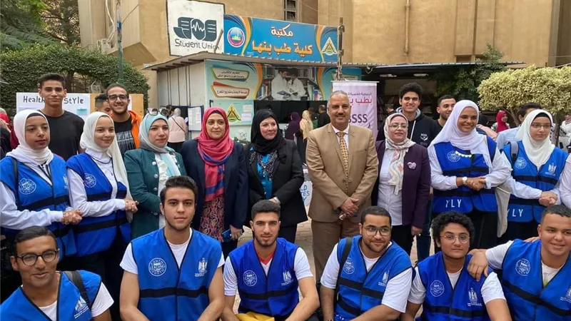 طب بنها تنظم ندوة للتوعية بالمرض بمشاركة الشباب والرياضة بالقليوبية