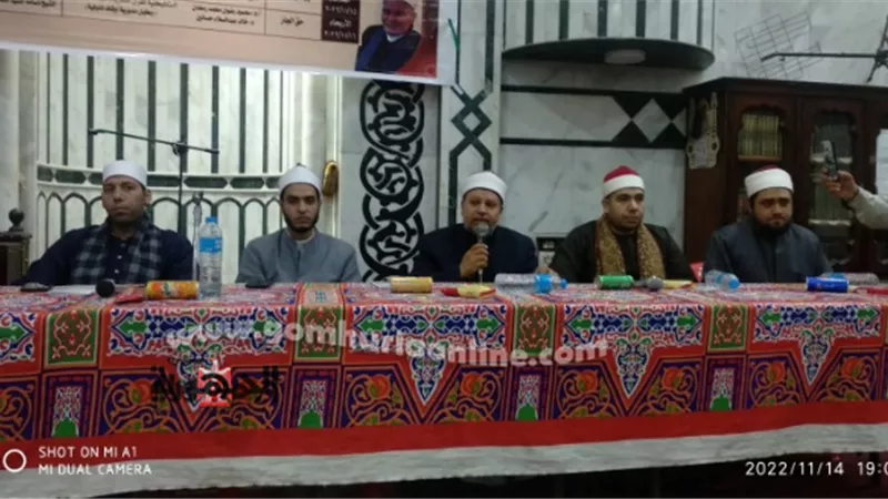 فضائل الصلاة على النبى صلى الله عليه وسلم في أمسية مسجد المساعى