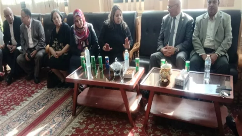 سوسه:جامعة بنها لاتألوا جهدا بملف الجودة واعتماد البرامج الأكاديمية