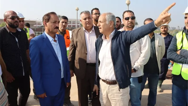 بتكلفة ١٥٠ مليون جنيه الشرقاوى يتفقد توسعات محطة مياه ديروط