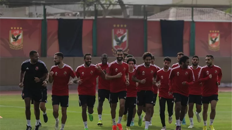 الأهلي يخوض التدريبات غدا على فترتين
