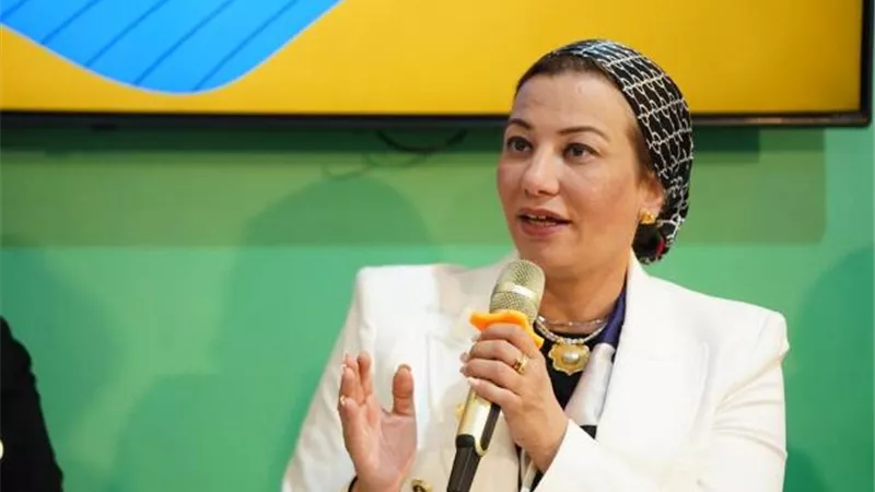 ياسمين فؤاد تستعرض الجهود المصرية للتصدى لآثار التغيرات المناخية
