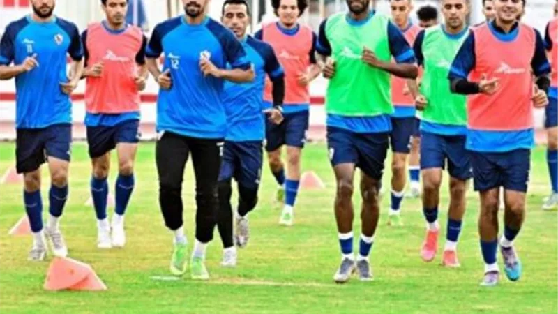 الزمالك يستعين بالشباب فى تدريباته استعدادا للمصرى البورسعيدى