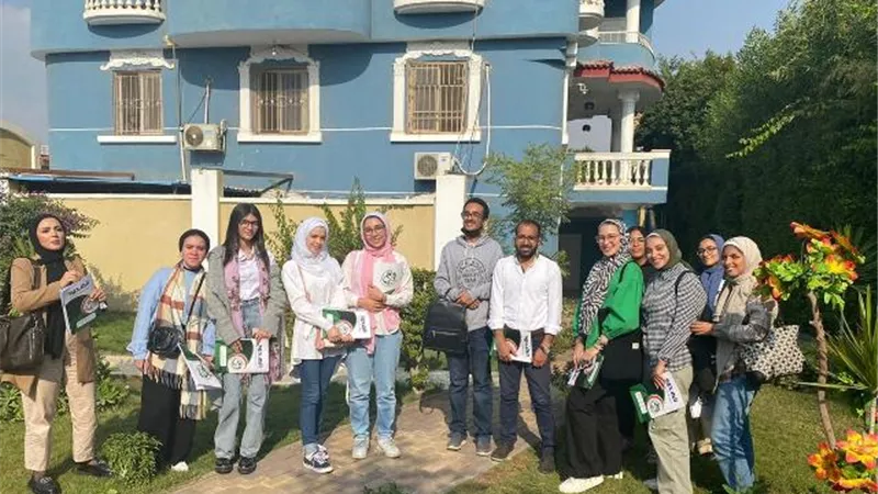كلية الإنسانيات جامعة بدر تنظم تدريب للطلاب بمستشفيات الطب النفسى