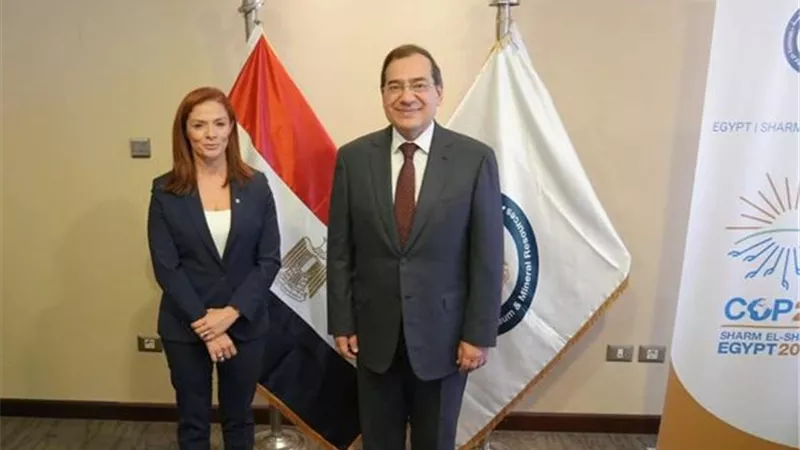 وزيرا البترول ومالطا يبحثان سبل التعاون بين البلدين في قطاع الطاقة