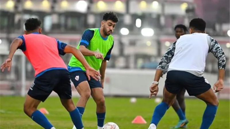 الزمالك يستأنف تدريباته استعدادا للمصرى البورسعيدى