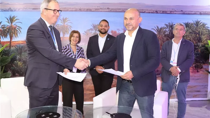 مذكرة تفاهم بين مدكور و شركة H2X-ECOSYSTEMS لإنتاج الهيدروجين الأخضر