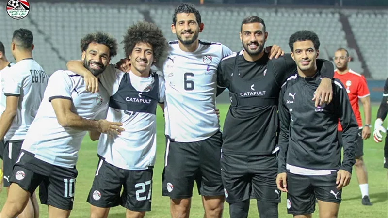 منتخب مصر يواصل تدريباته استعدادًا لودية بلجيكا