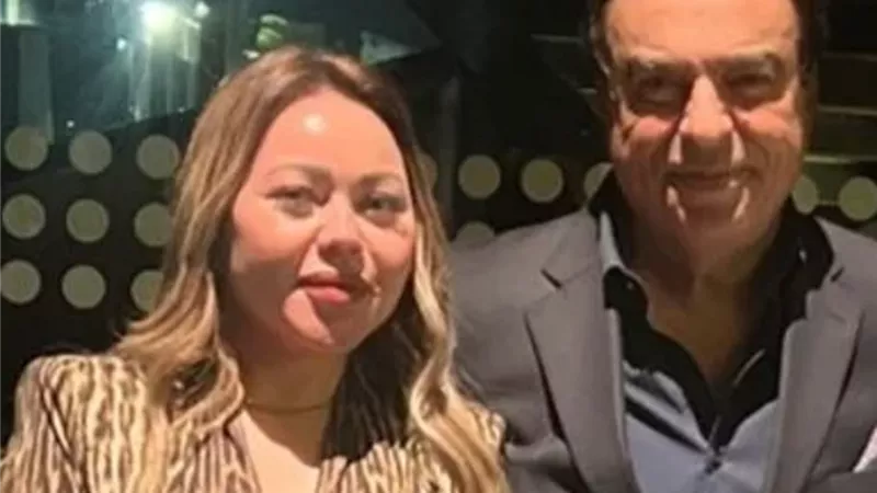 جورج قرداحي مع اسما ابراهيم فى 