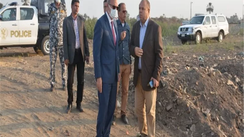 محافظ القليوبية يتابع مشروعات الطرق والكباري والرصف بمدينة بنها