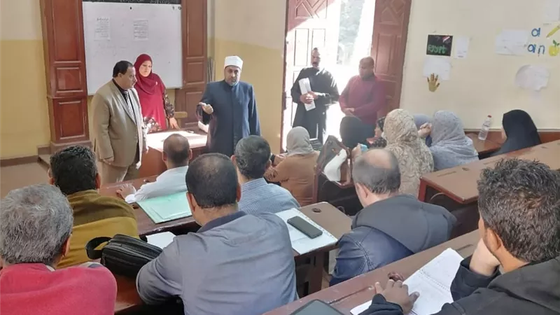 ختام تدريبات الترقى لمعلمى الأزهر بالشرقية