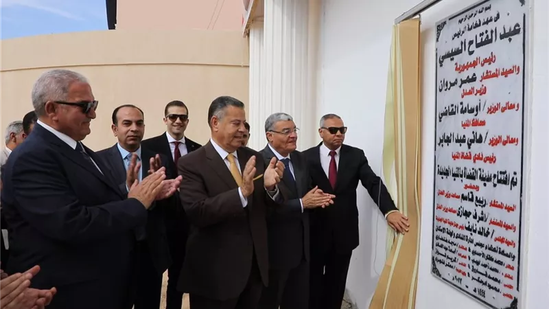 مساعد وزير العدل يفتتح 8 مكاتب للشهر العقاري والتوثيق بالمنيا