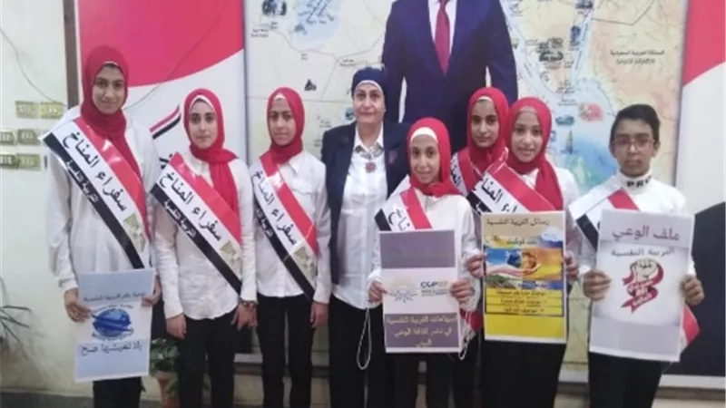مدير تعليم القليوبية تستقبل فريق 