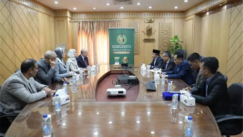 بيت الزكاة والصدقات المصري والاندونيسي يبحثان سبل التعاون والخبرات