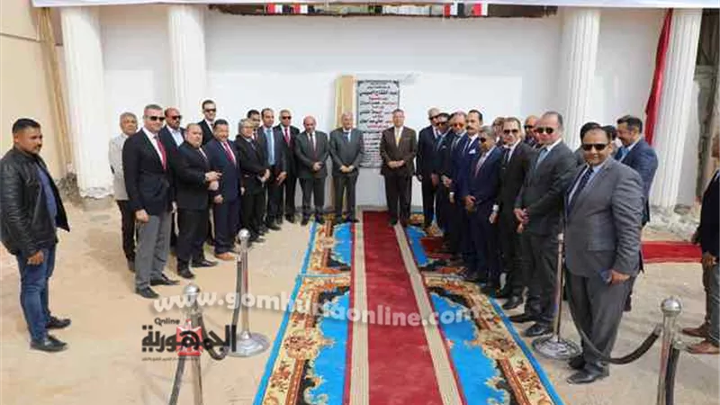 محافظ المنيا ومساعد وزير العدل يفتتحان فرع توثيق نادي القضاة وأعمال