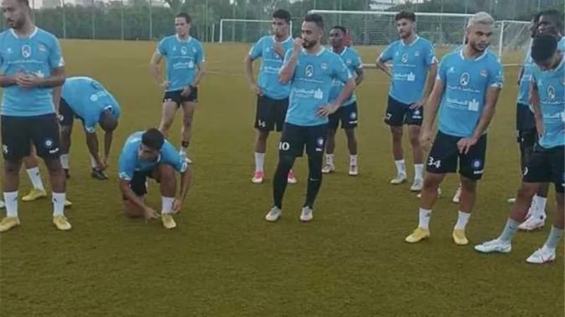 المحلة يختتم تدريباته استعدادا لمواجهة أسوان فى كأس الرابطة