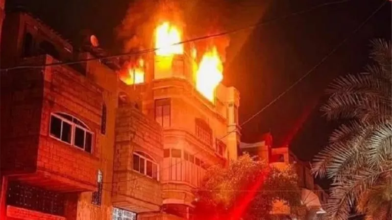 الداخلية تعلن السبب الرئيسي وراء حريق غزة