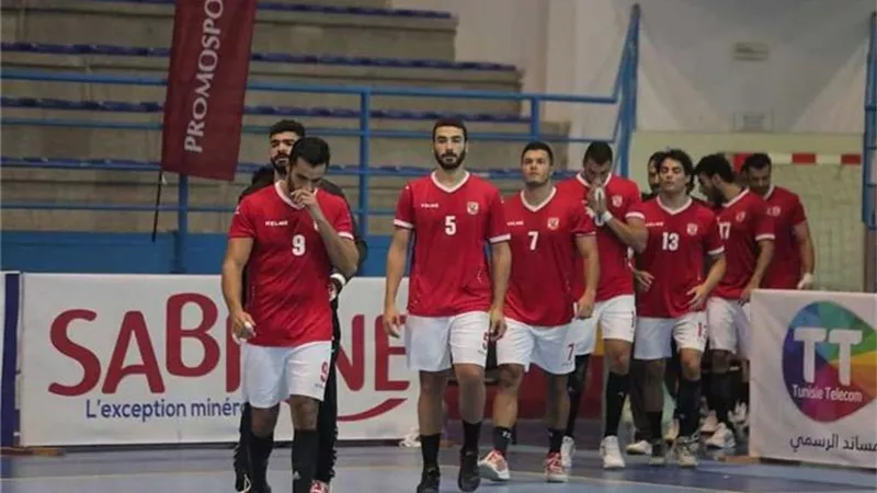 الأهلى يهزم الشمس فى دورى اليد 