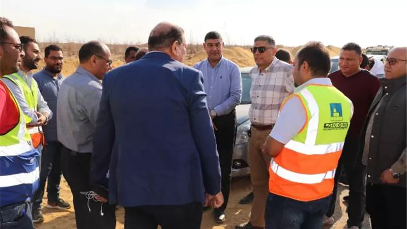 النجار: جهاز 6 أكتوبر يطور أهم المناطق والطرق الحيوية فى المدينة صور