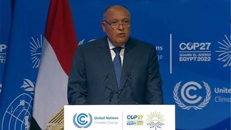 سامح شكري:مد فعاليات مؤتمر قمة المناخ حتى الغد